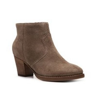 Samantha Suede Ankle Bootie
