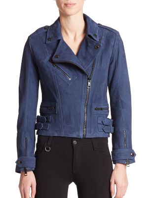 Sandfield Suede Moto Jacket