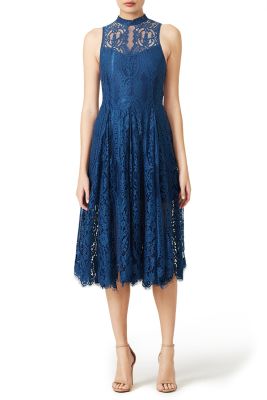 Sapphire Angel Rays Trapeze Dress
