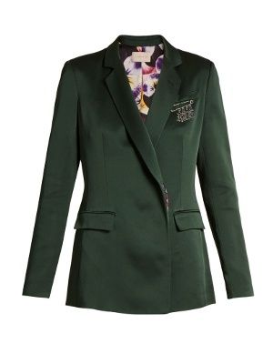 Satin-Cady Blazer