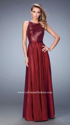 Sequin Cutout Gown Style 22439