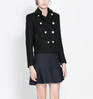 Short Double Breasted Jacket