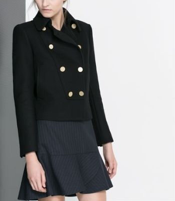 SHORT DOUBLE BREASTED JACKET