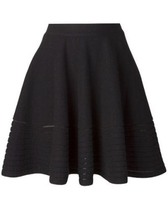 Short flare skirt