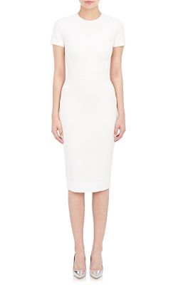 Short-Sleeve Shift Dress