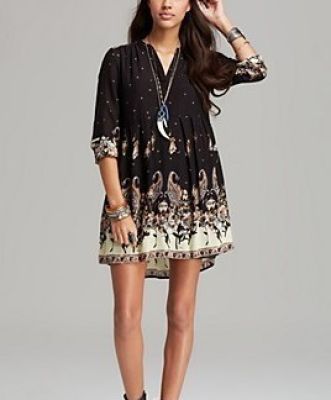 Sierra Valley Printed Dress