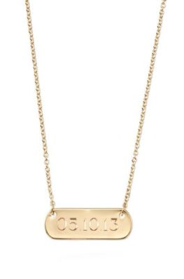 Signature Engravable Bar Necklace