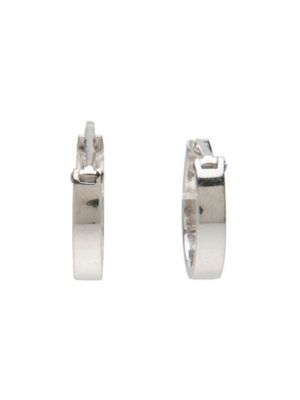 silver hoops