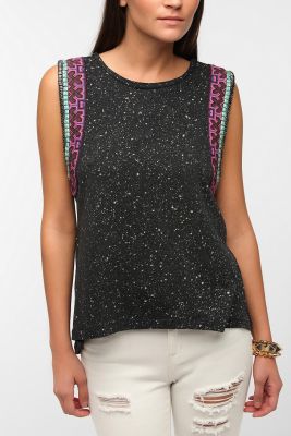 Silver Moon Muscle Tee