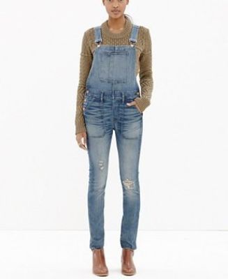 Skinny Overalls in Adrian Wash