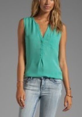 sleeveless blouse