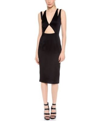 Sleeveless Cut-out Dress