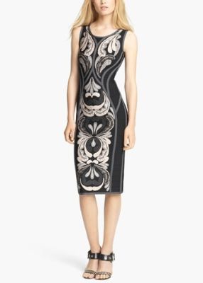 Sleeveless Embroidered Dress