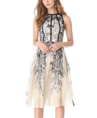 Sleeveless Halter Dress