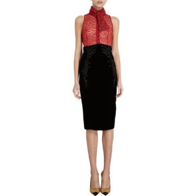 Sleeveless Lace Blouse