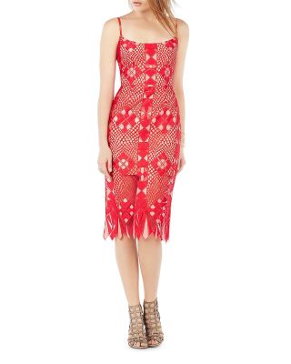 Sleeveless Lace Dress