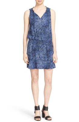 Sleeveless Smocked Waist Dress