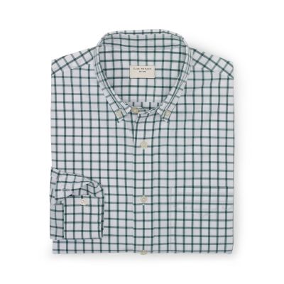 Slim Fit Windowpane Shirt