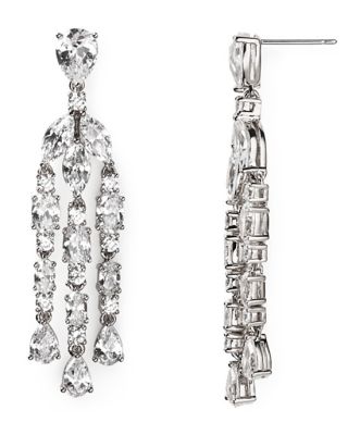 Slim Long Chandelier Earrings