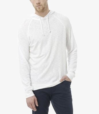 Slub Cotton Pullover Hoodie