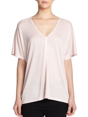 Slub V-Neck Tee
