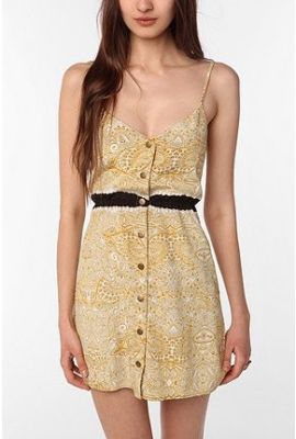 Snap Crepe Front Dress