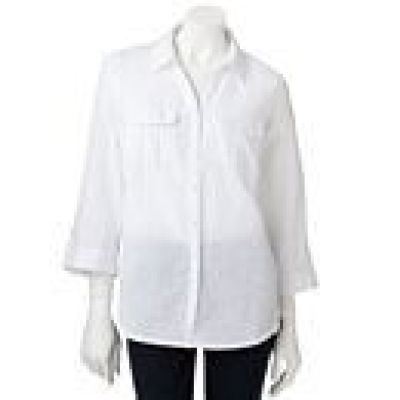 Solid Linen Shirt