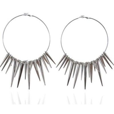 Spike Hoop Earrings