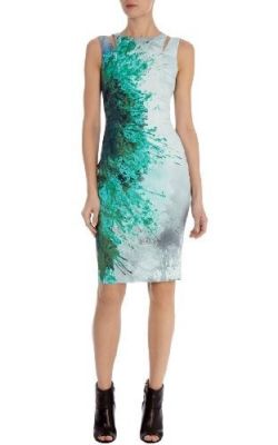 Splash Print Shift Dress