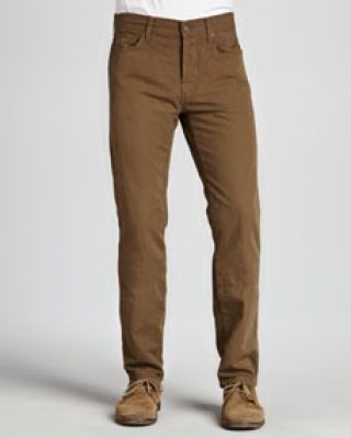 Standard Linen-Cotton Pants, Tobacco
