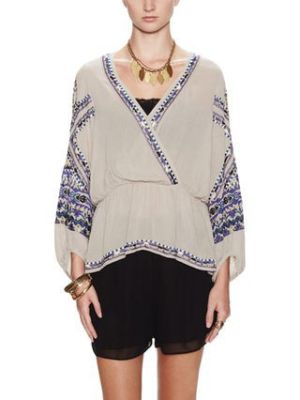 Stitch Up Your Heart Peasant Top