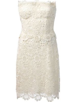 Strapless Lace Dress