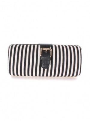 Stripe Clutch Purse