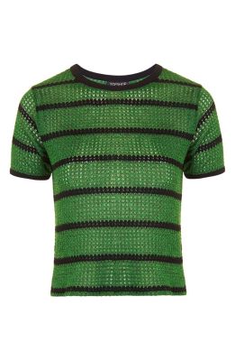 Striped Knit Tee