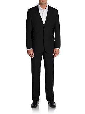 Striped Wool Suit