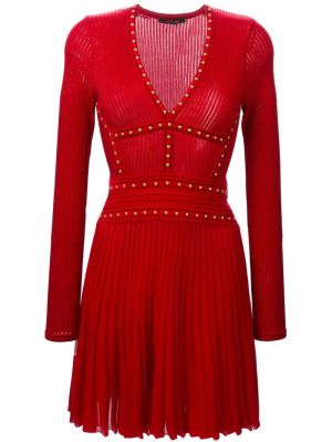 studded knit dress