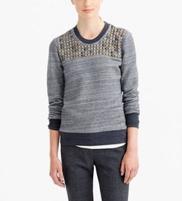Studded sweatshirt
