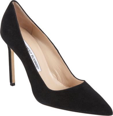 Suede BB Pumps