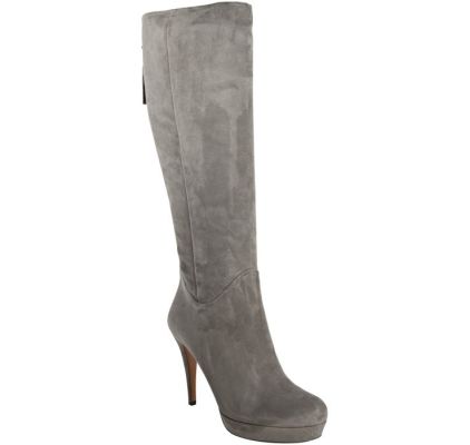 Suede Platform Bamboo Tassel Boots