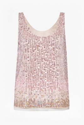 Sunbeamer Sequin Vest Top