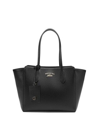 Swing medium leather tote