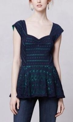 Swing Peplum Top
