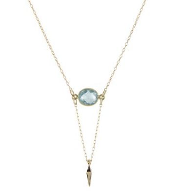 Swiss Blue Point Necklace