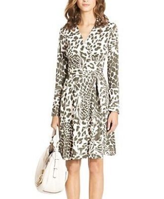 T72 Silk Jersey Wrap Dress
