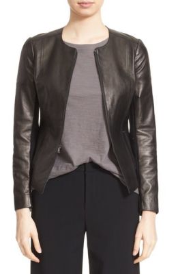 Tailored Leather Jacket