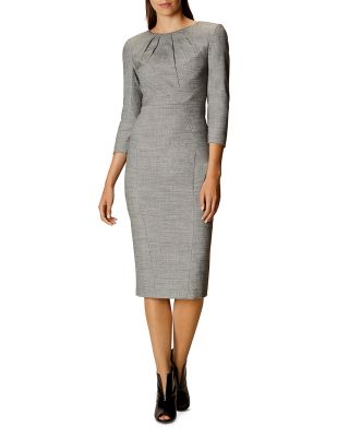 Tailored Midi Dress