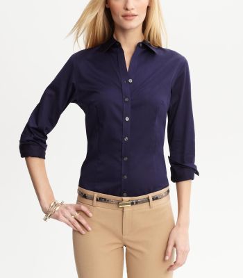 Tailored Non-Iron Sateen Shirt