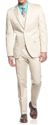 Tan Suit