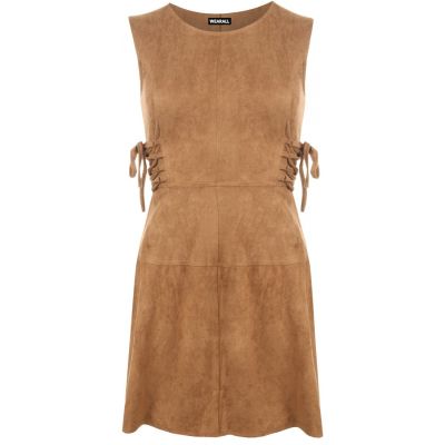 Tatum Suede Flared Dress