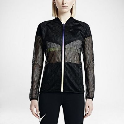 T/F Mesh Bomber Jacket